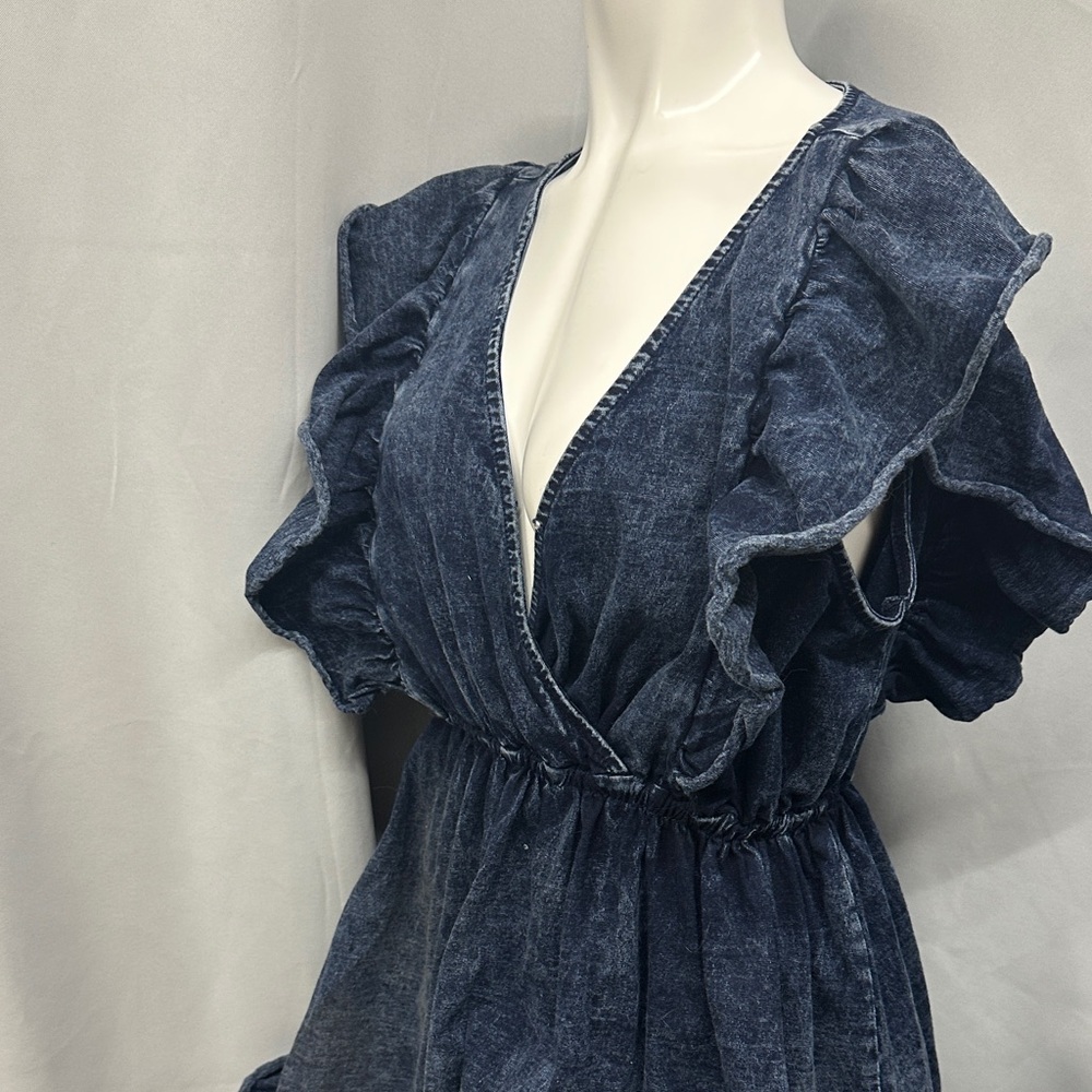 White Birch Ruffle Dress